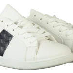 Pantofi sport dama Sezia albi cu albastru