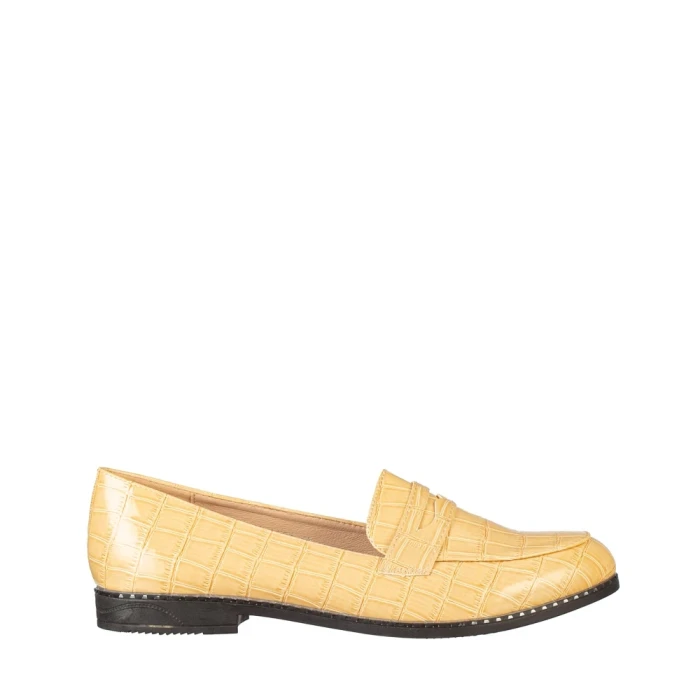 Mocasini dama Amala bej