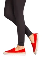 Espadrile dama Iovi rosii