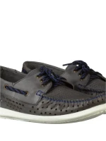 Pantofi barbati din piele naturala Timen albastru