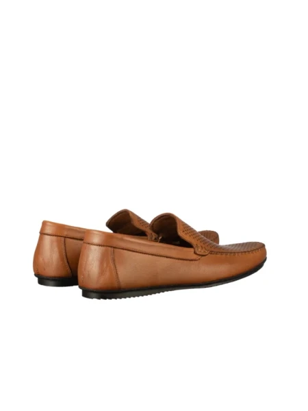 Mocasini barbati din piele naturala Vormes camel