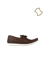 Pantofi barbati din piele naturala Timen maro