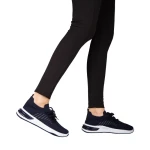 Pantofi sport dama albastri din material textil Moretti