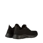 Pantofi sport barbati negri din material textil Torro