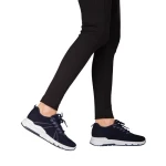 Pantofi sport dama albastri din material textil Bicoz