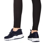 Pantofi sport dama albastri din material textil Bicoz