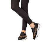 Pantofi sport dama negri din piele ecologica Mirafa