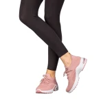 Pantofi sport dama roz din material textil Fepa