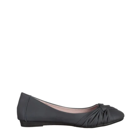 Balerini dama albastri din piele ecologica Lerina