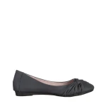 Balerini dama albastri din piele ecologica Lerina