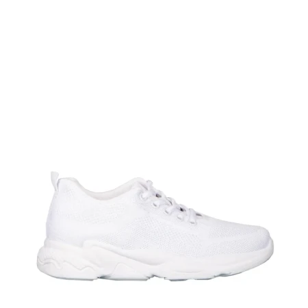 Pantofi sport dama albi din material textil Morison