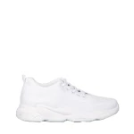 Pantofi sport dama albi din material textil Morison