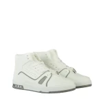 Pantofi sport barbati albi din piele ecologica Lionari