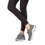 Pantofi sport dama gri din material textil Fepa