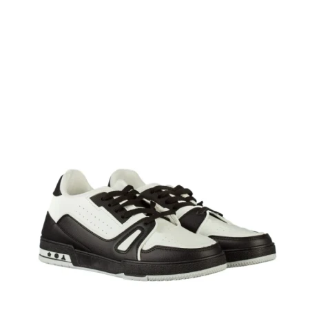 Pantofi sport barbati negri din piele ecologica Mezon