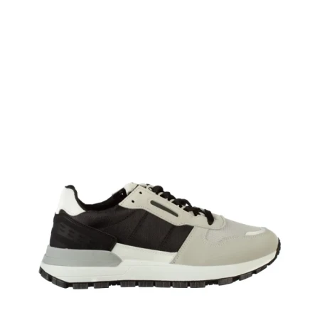 Pantofi sport barbati negri din material textil Aiman