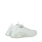 Pantofi sport barbati albi din material textil Brock