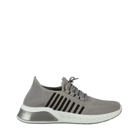 Pantofi sport barbati gri din material textil Dulis