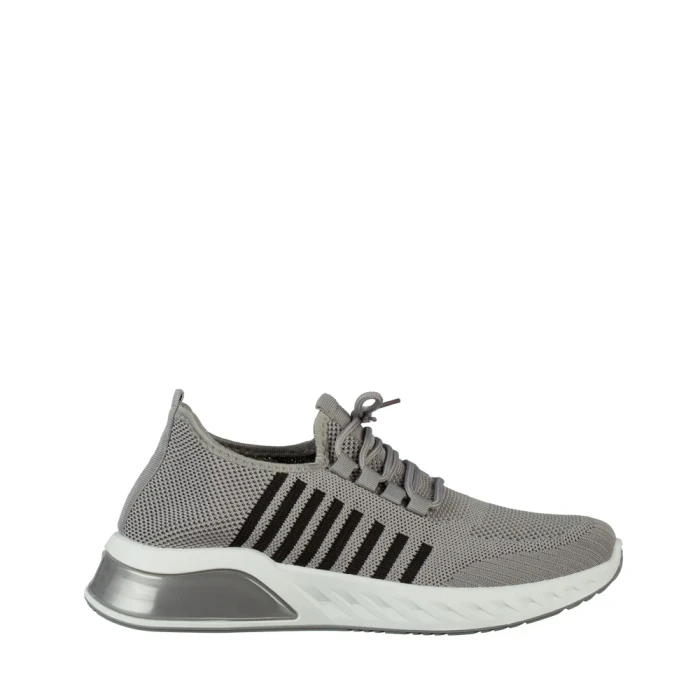Pantofi sport barbati gri din material textil Dulis