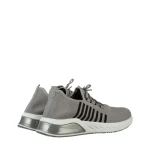 Pantofi sport barbati gri din material textil Dulis