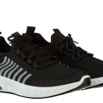 Pantofi sport barbati negri din material textil Dulis