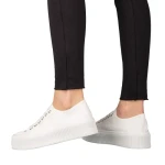 Tenisi dama albi din material textil Tranta