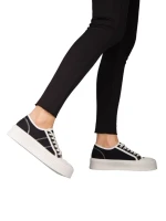 Tenisi dama negri din material textil Tranta