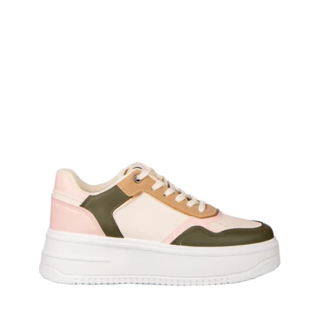 Pantofi sport dama verzi din piele ecologica Medar