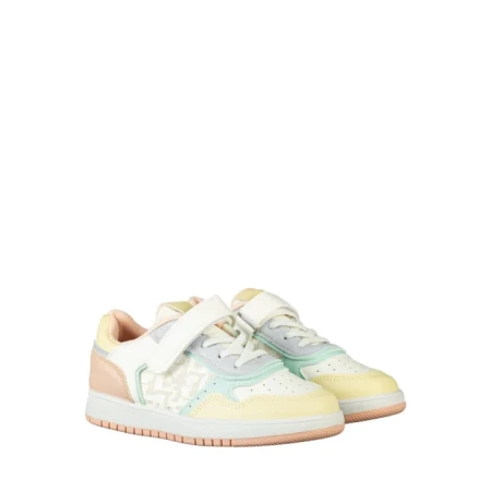 Pantofi sport copii roz din piele ecologica Rizza