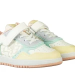 Pantofi sport copii roz din piele ecologica Rizza