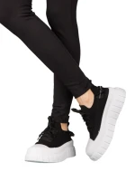 Tenisi dama negri din material textil Pope