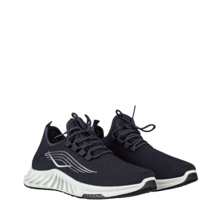Pantofi sport barbati albastri din material textil Stroben