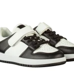 Pantofi sport copii negri din piele ecologica Alford