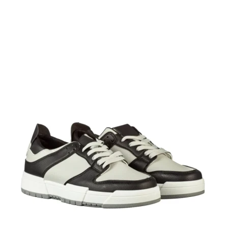 Pantofi sport barbati gri din piele ecologica Kitu