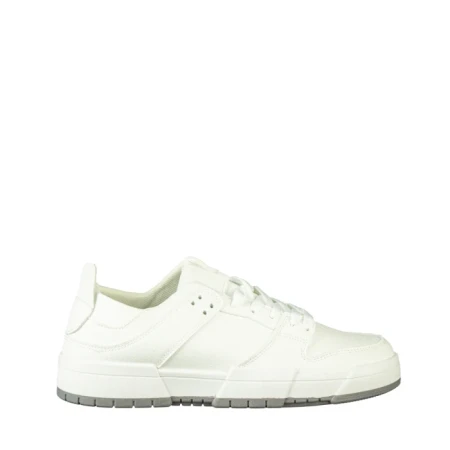 Pantofi sport barbati albi din piele ecologica Kitu