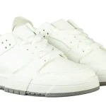 Pantofi sport barbati albi din piele ecologica Kitu