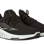 Pantofi sport barbati negri din material textil Stroben