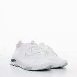 Pantofi sport barbati albi din material textil Todozi