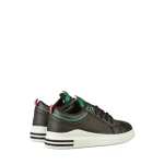 Pantofi sport copii negri din piele ecologica Floren