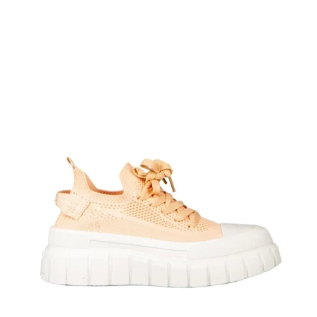 Tenisi dama roz din material textil Pope