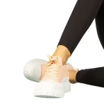 Tenisi dama roz din material textil Pope