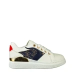 Pantofi sport copii albastri din piele ecologica Denva