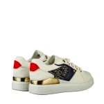 Pantofi sport copii albastri din piele ecologica Denva