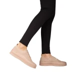 Tenisi dama roz din material textil Stere