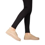 Tenisi dama bej din material textil Stere