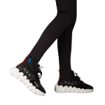 Pantofi sport dama negri din material textil Meil