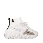 Pantofi sport dama albi din material textil Meil