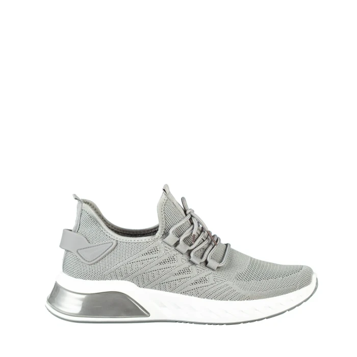 Pantofi sport barbati gri din material textil Riddel