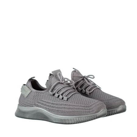 Pantofi sport barbati gri din material textil Galmar