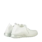 Pantofi sport dama albi din material textil Sprin
